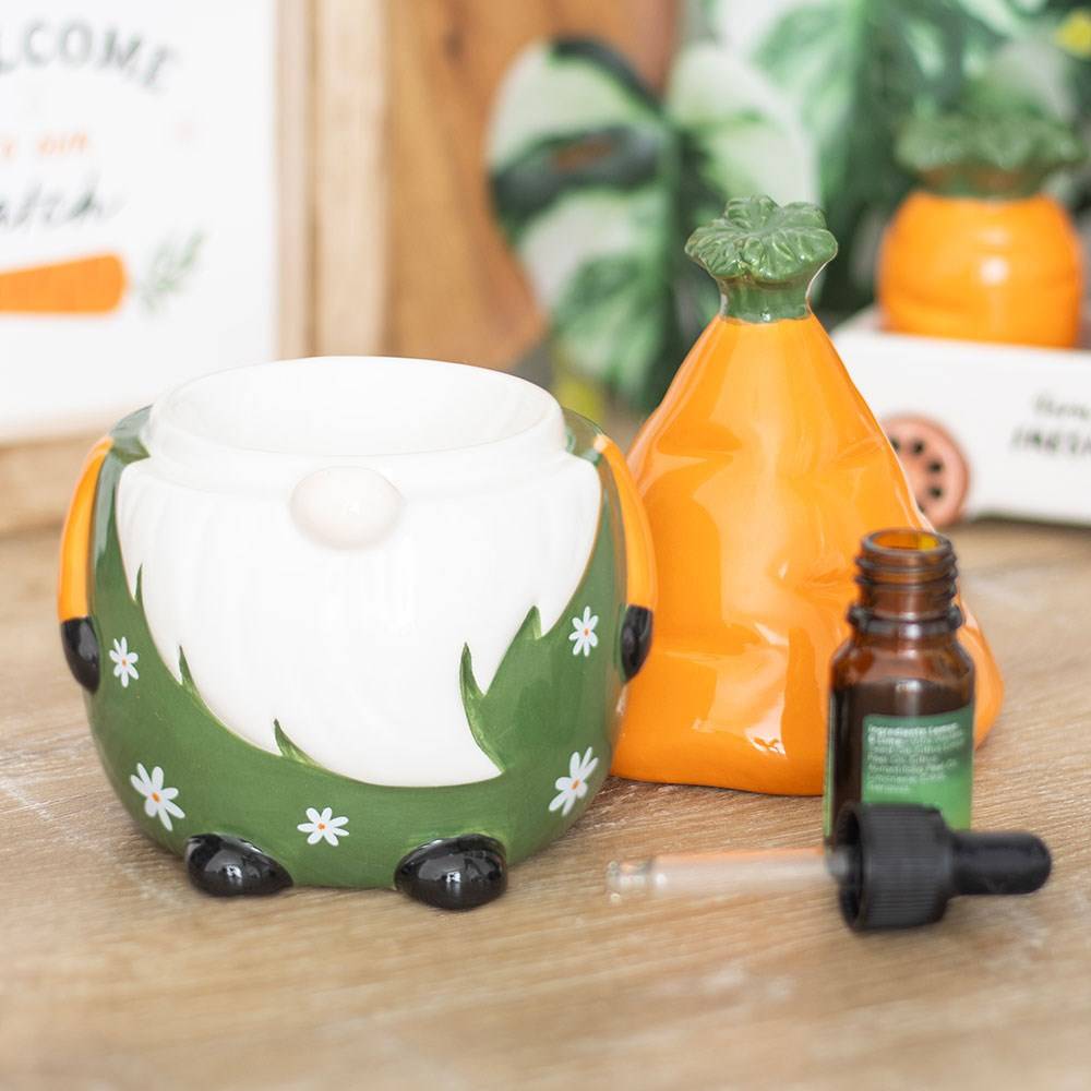 Gonk Oil Burner Carrot Patch Easter Spring Home Decor and a Wonderful Gift - The Fashion Gift Shop Oil Burner & Wax Melters by Jones Home & Gifts