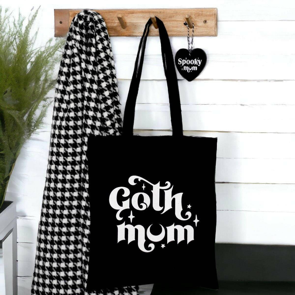 Goth Mum Polycotton Tote Bag  Spirit of equinox  The Fashion Gift Shop .