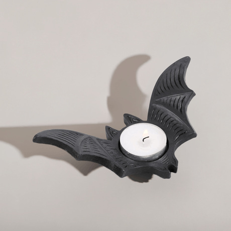 Bat Tealight Candle Holder for Eerie Home Decor