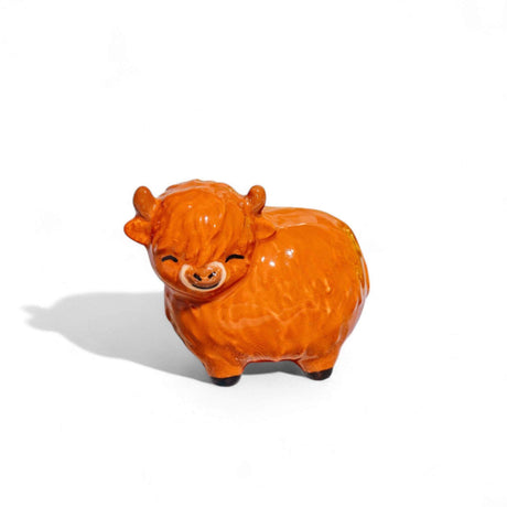 The Fashion Gift Shop: Highland Cow With Gift Box, Ideal Present, Teachers Thank You Gifts, Token Gift by Sass and Belle, Token Gifts