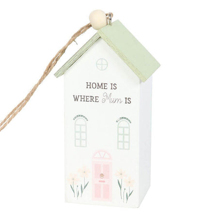 The Fashion Gift Shop: Home Is Where Mum Is Hanging and Happy Place House Decoration by Jones Home & Gifts, Hanging Decoration