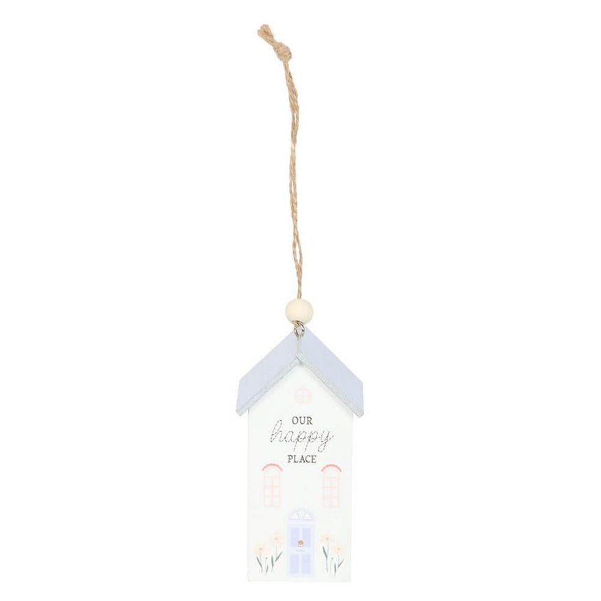 The Fashion Gift Shop: Home Is Where Mum Is Hanging and Happy Place House Decoration by Jones Home & Gifts, Hanging Decoration