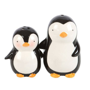 Hugging Penguins Salt and Pepper Shakers - Cubby Bellies Penguins Set - The Fashion Gift Shop by Jones Home & Gifts