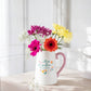 If Mums were flowers, I'd pick you Ceramic Flower Jug Mothers Day - The Fashion Gift Shop Flower Jugs by Jones Home & Gifts