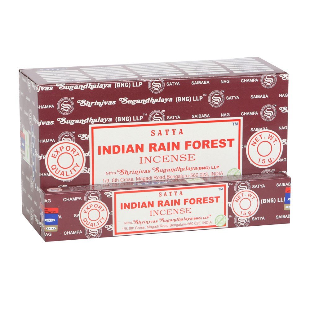 Indian Rain Forest Incense Sticks by Satya - Incense Sticks by Satya