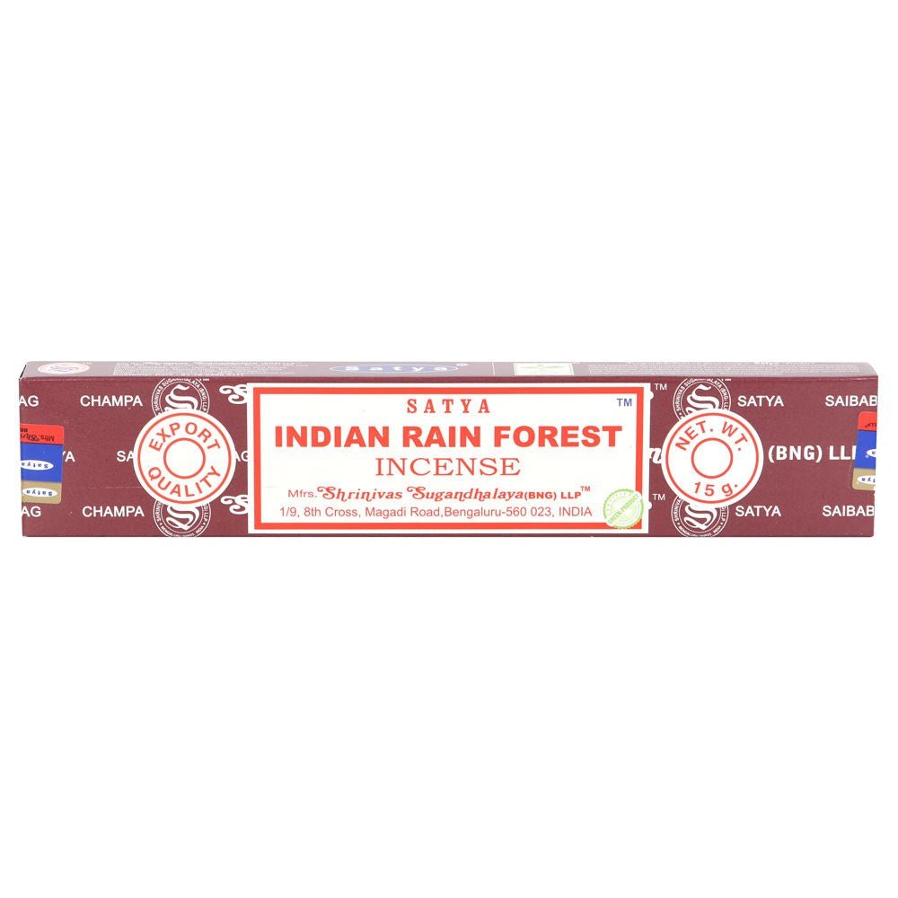 Indian Rain Forest Incense Sticks by Satya - The Fashion Gift Shop Incense Sticks by Satya