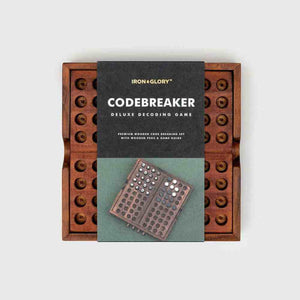 The Fashion Gift Shop: Iron & Glory Deluxe Wooden Code Breaker, Crack a Code Game by Iron and Glory, Games & Puzzles