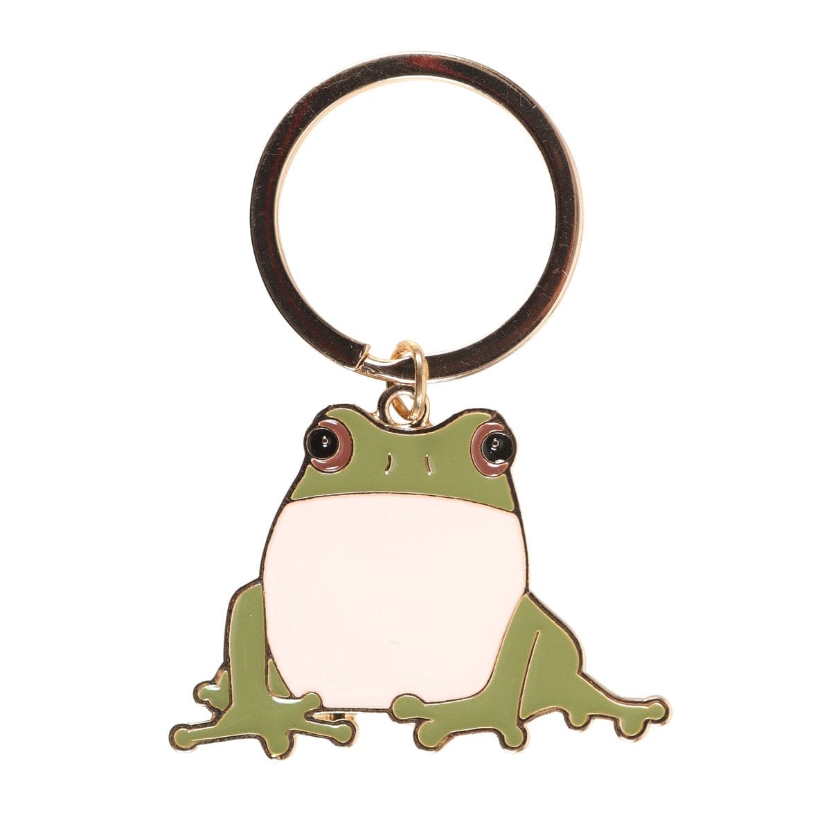 Lucky Frog Keyring - Bag Charms & Keyrings by Jones Home & Gifts
