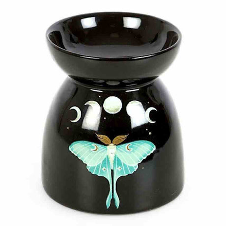 The Fashion Gift Shop: Luna Moth Oil Burner Wax Warmer Dark Forest Collection by Spirit of equinox, Oil Burner & Wax Melters