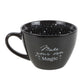 Make Your Own Magic Black Mug with Stars and Moon Design - Mugs and Cups by Spirit of equinox