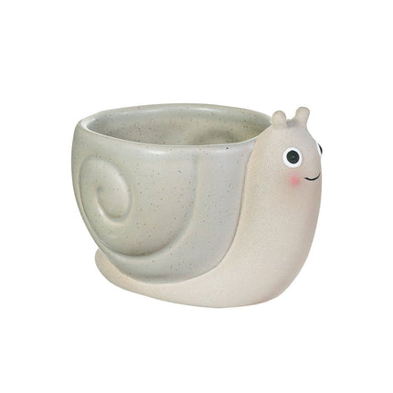 Mini Snail Planter, Small Cute Plant Pot - Pots and Planters by Sass & Belle