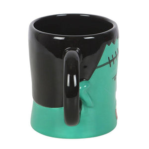 The Fashion Gift Shop: Monster Mash Frankenstein Monster Head Novelty Fun Mug by Jones Home & Gifts, Mugs and Cups