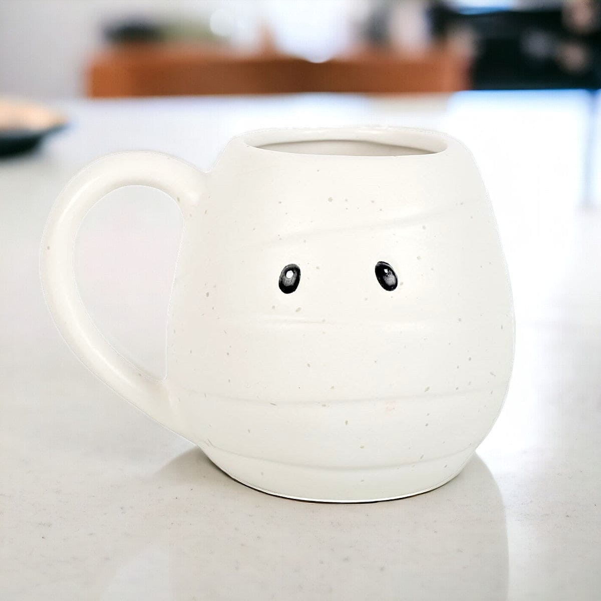 Mummy Shaped Rounded Mug, Novelty Halloween Mugs.