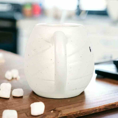 The Fashion Gift Shop: Mummy Shaped Rounded Mug for Halloween Fun and Decor by Spirit of equinox, Mugs and Cups