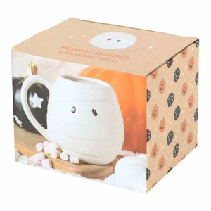 The Fashion Gift Shop: Mummy Shaped Rounded Mug for Halloween Fun and Decor by Spirit of equinox, Mugs and Cups