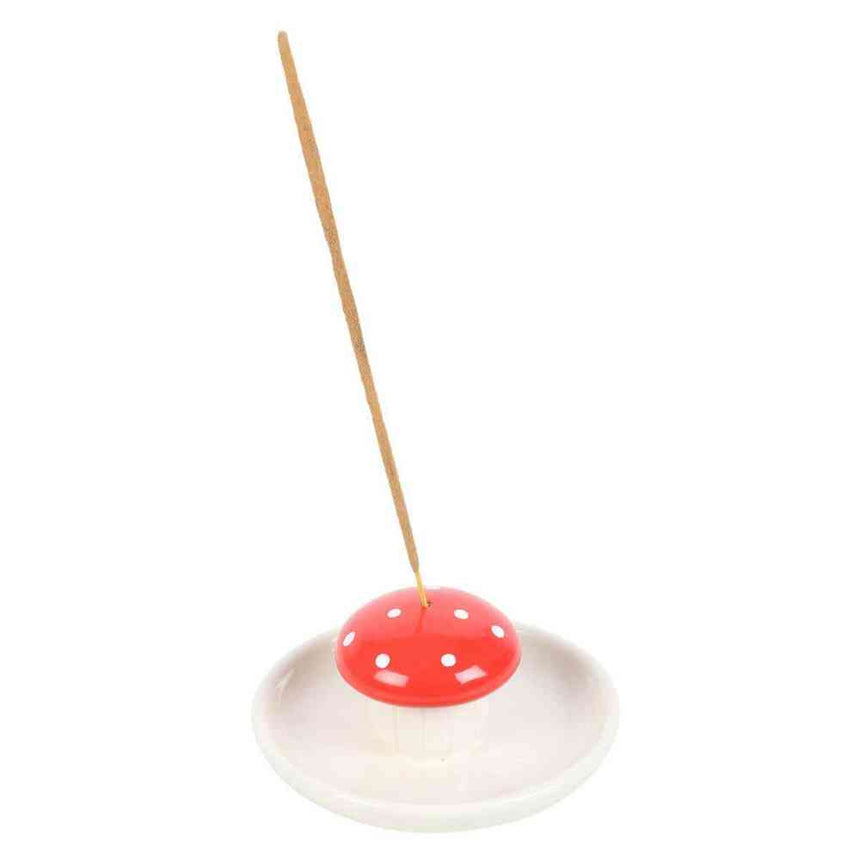 The Fashion Gift Shop: Mushroom Incense Stick Holder, Fragrance Mushroom Decor by Jones Home & Gifts, Incense Holders