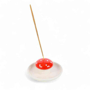The Fashion Gift Shop: Mushroom Incense Stick Holder, Fragrance Mushroom Decor by Jones Home & Gifts, Incense Holders