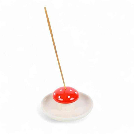 The Fashion Gift Shop: Mushroom Incense Stick Holder, Fragrance Mushroom Decor by Jones Home & Gifts, Incense Holders