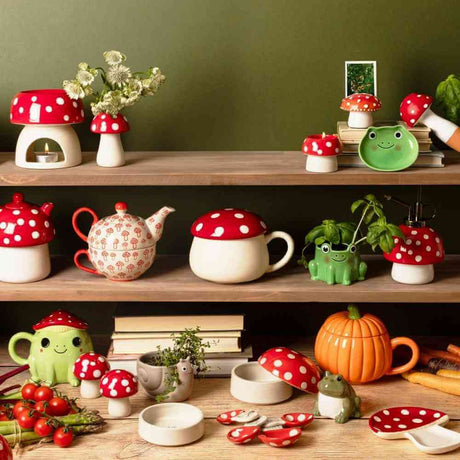 The Fashion Gift Shop: Mushroom Jewellery Trinket Dish by Sass and Belle, Jewellery Dish