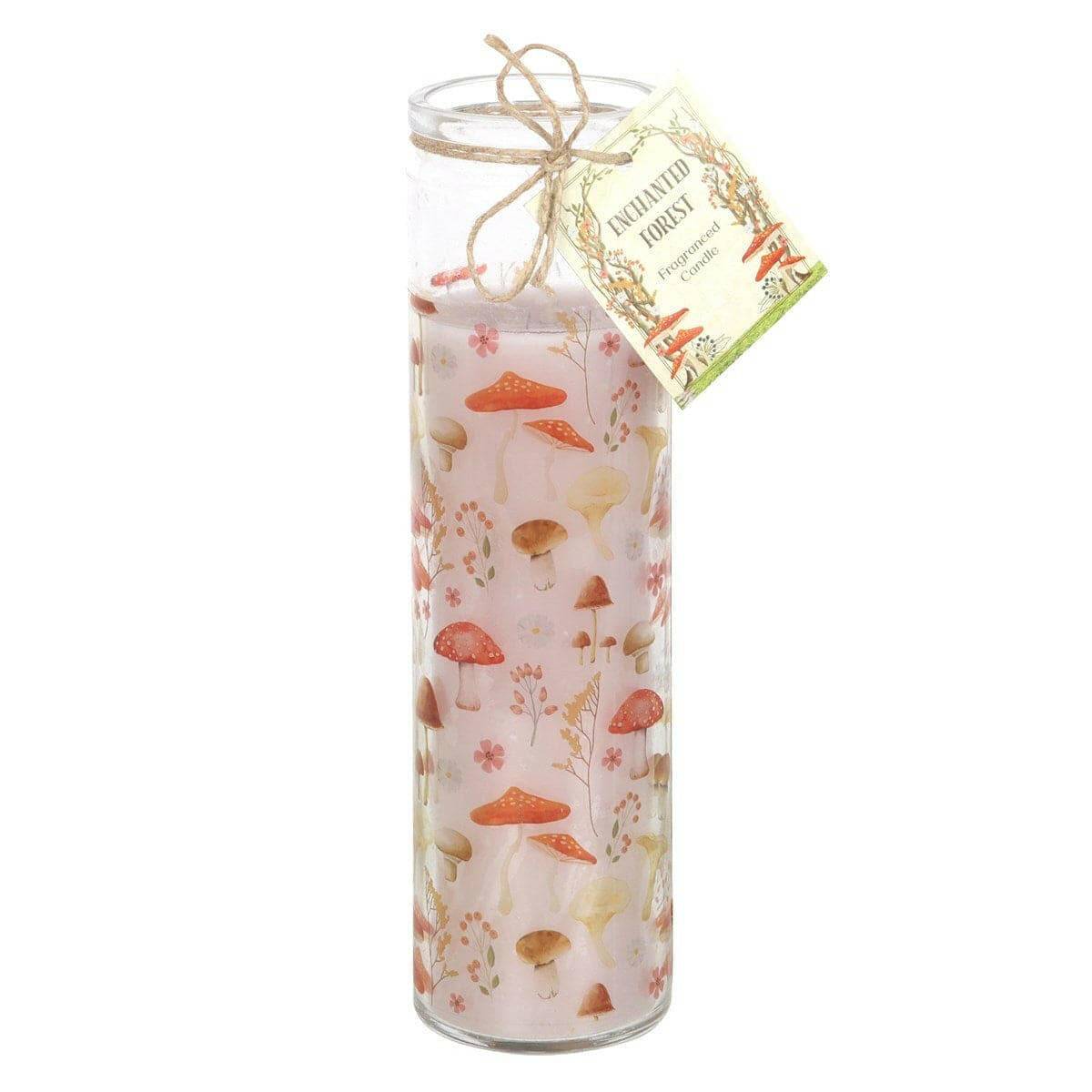 Mushroom Print Enchanted Forest Tube Candle  Temerity Jones London  The Fashion Gift Shop .