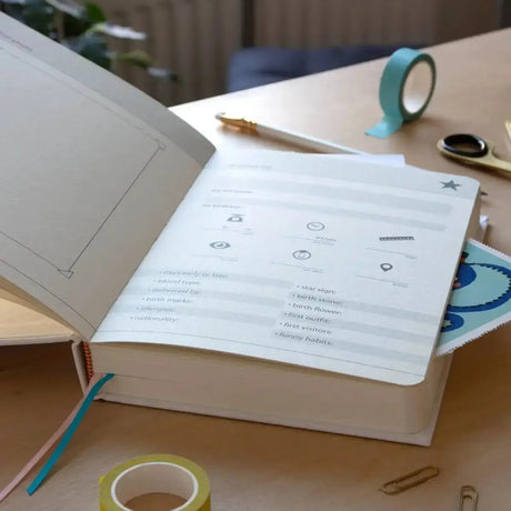 The Fashion Gift Shop: My Baby Book First Baby Years Journal Create Lifelong Memories by Luckies, My Baby Journal