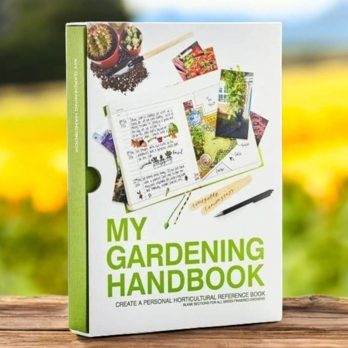 My Gardening Handbook, Gardeners Journal Over 300 Pages by Luckies