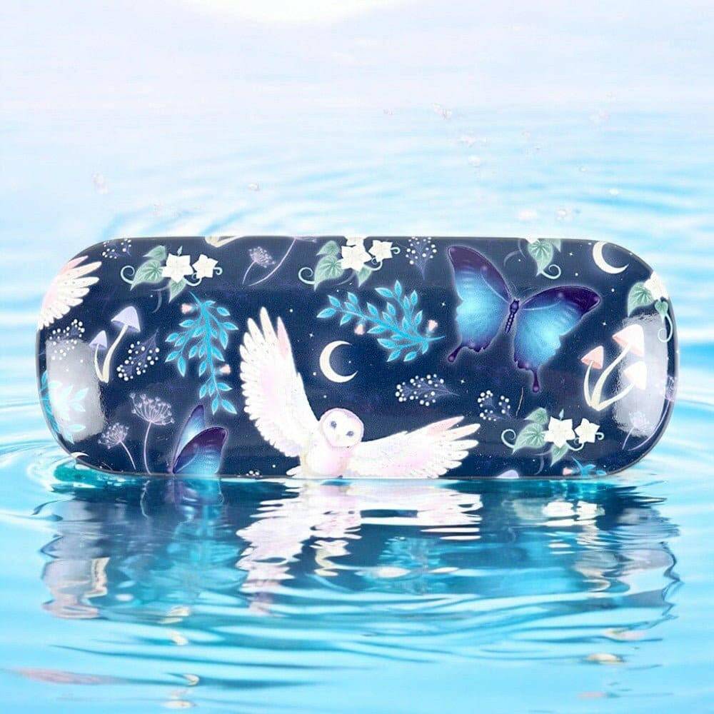 Night Flight Owl Sky Print Glasses Case - The Fashion Gift Shop Eyewear Cases & Holders by Jones Home & Gifts