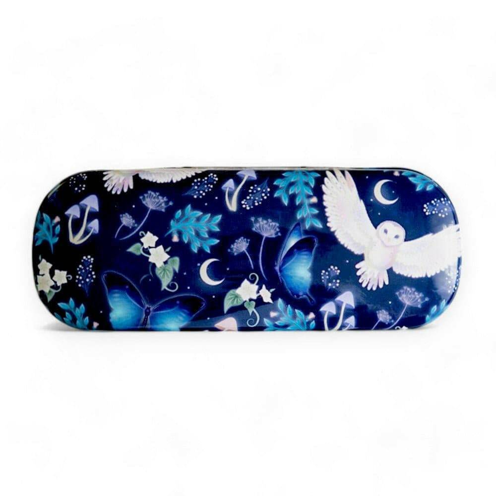 Night Flight Owl Sky Print Glasses Case - The Fashion Gift Shop Eyewear Cases & Holders by Jones Home & Gifts