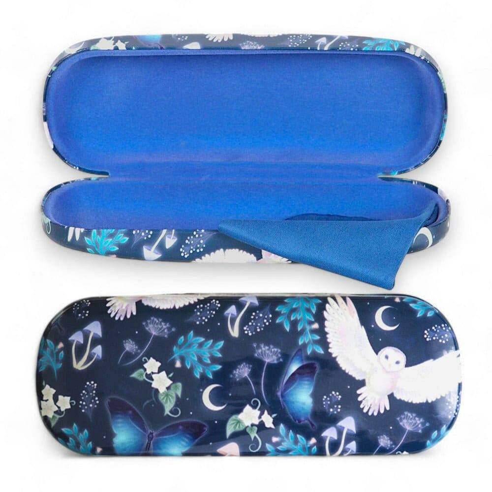 Night Flight Owl Sky Print Glasses Case - The Fashion Gift Shop Eyewear Cases & Holders by Jones Home & Gifts