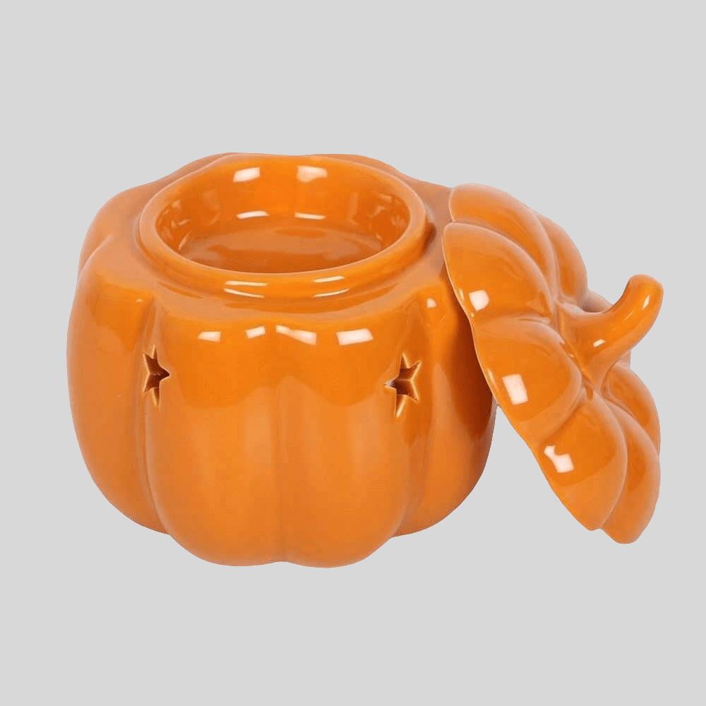 The Fashion Gift Shop: Orange Pumpkin Oil Burner and Wax Melt Warmer by Spirit of equinox, Oil Burner & Wax Melters