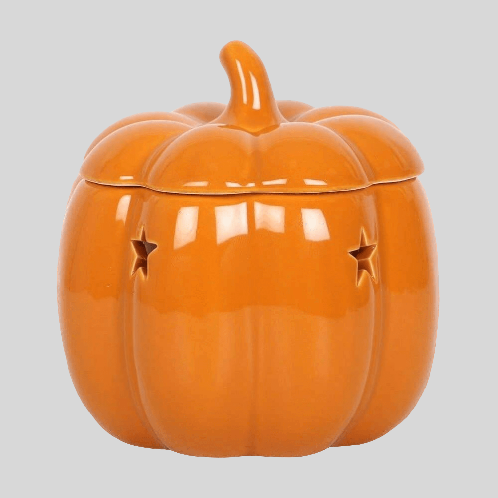 The Fashion Gift Shop: Orange Pumpkin Oil Burner and Wax Melt Warmer by Spirit of equinox, Oil Burner & Wax Melters