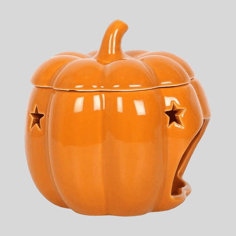 The Fashion Gift Shop: Orange Pumpkin Oil Burner and Wax Melt Warmer by Spirit of equinox, Oil Burner & Wax Melters