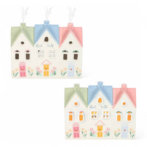 The Fashion Gift Shop: Pastel House Incense Cone Burner and Tealight Holder by Jones Home & Gifts, Tea Light Holder