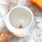 Peekaboo Ghost Rounded Mug, Halloween Ghostly Friend - Mugs and Cups by Spirit of equinox