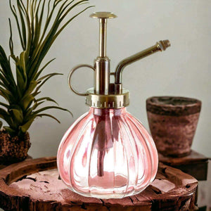 The Fashion Gift Shop: Pink Glass Plant Mister by Sass and Belle, Plant Mister