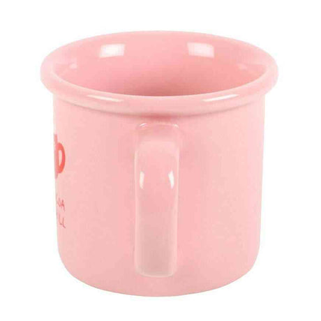 The Fashion Gift Shop: Pink Hot Cocoa and Chill Mug by Jones Home & Gifts, Mugs and Cups