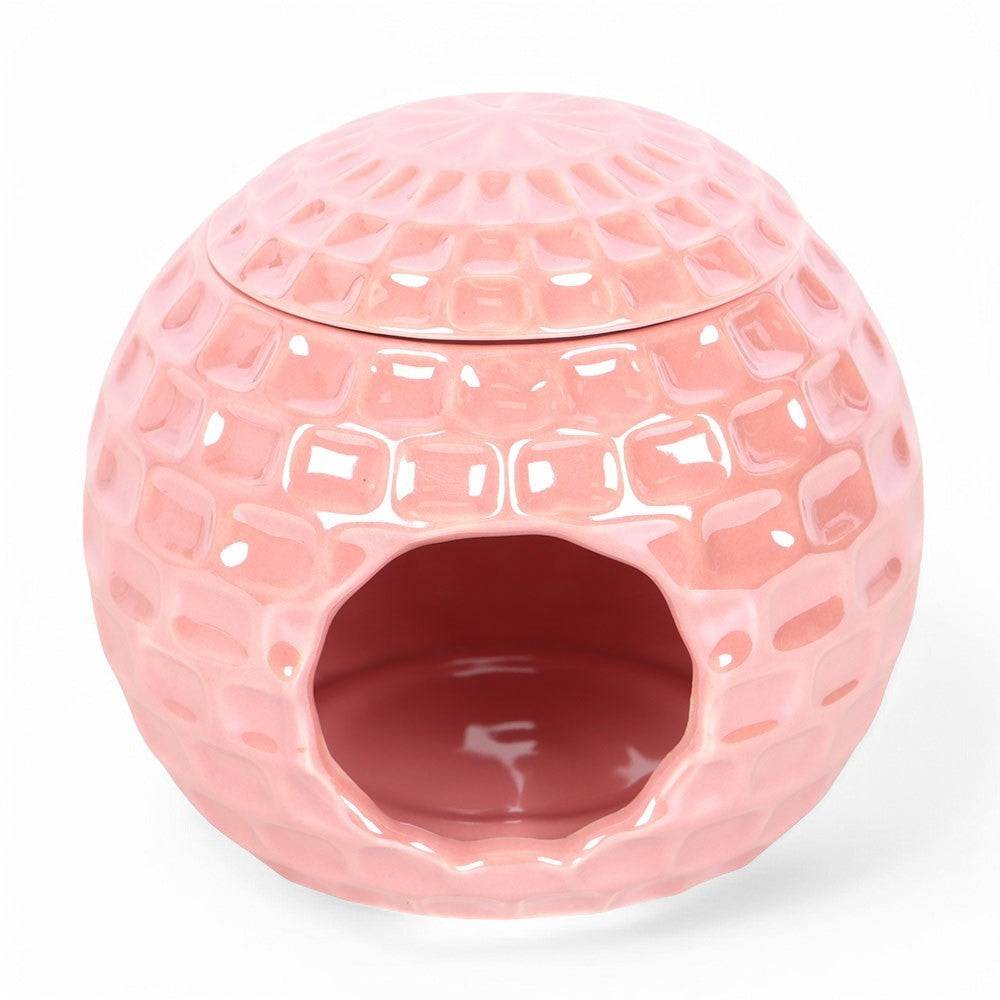Pink Retro Disco Ball Oil Burner, Retro Rodeo Collection by Jones Home & Gifts