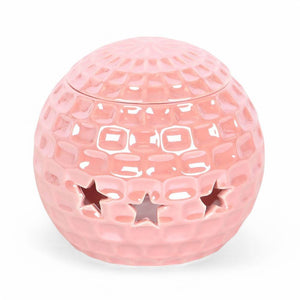 Pink Retro Style Disco Ball Oil Burner, Retro Rodeo Collection - The Fashion Gift Shop Oil Burner & Wax Melters by Jones Home & Gifts