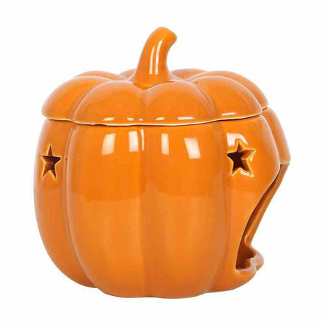 The Fashion Gift Shop: Orange Pumpkin Oil Burner and Wax Melt Warmer by Spirit of equinox, Oil Burner & Wax Melters