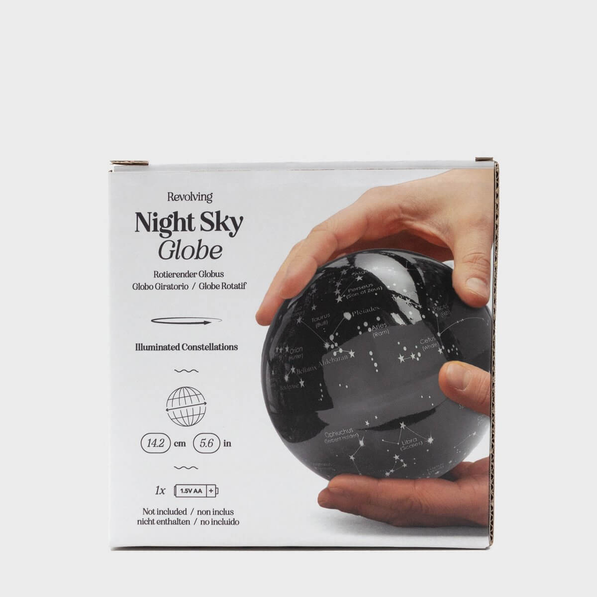 Revolving Night Sky Globe, Light-Up Constellation Globe by SuckUK