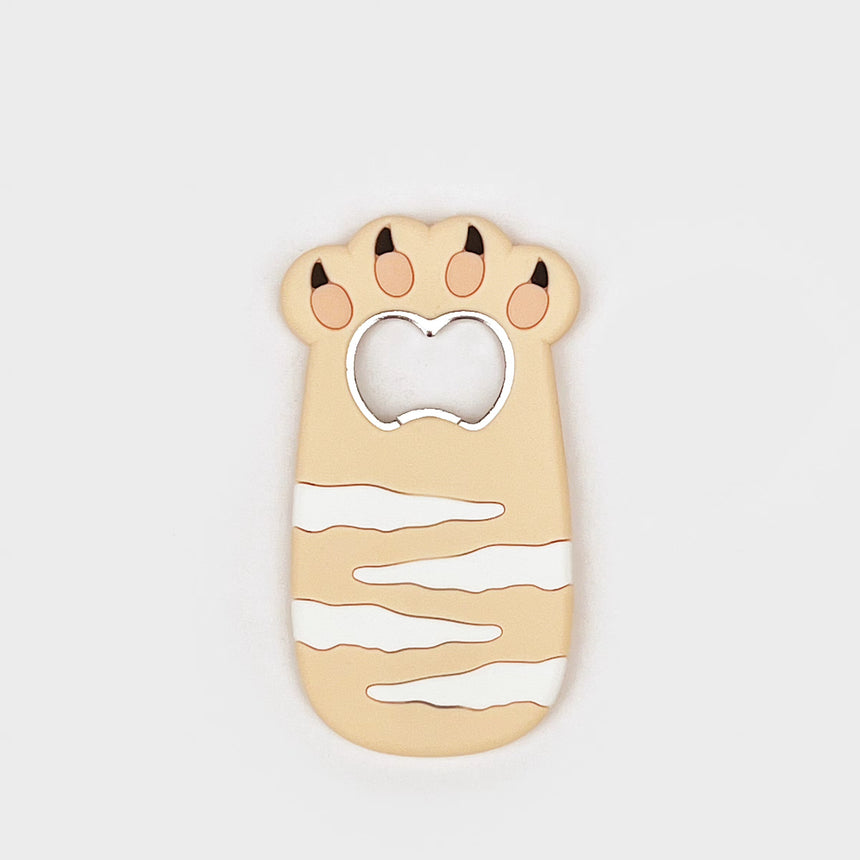 The Fashion Gift Shop: Paw - sitively Cute Cat Bottle Opener with Fridge Magnet by SuckUK, Bottle Openers