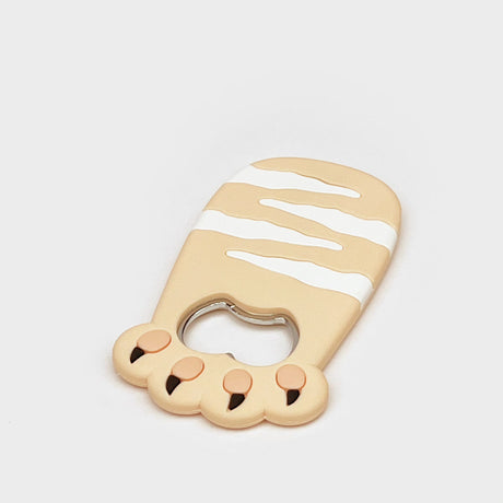 The Fashion Gift Shop: Paw - sitively Cute Cat Bottle Opener with Fridge Magnet by SuckUK, Bottle Openers