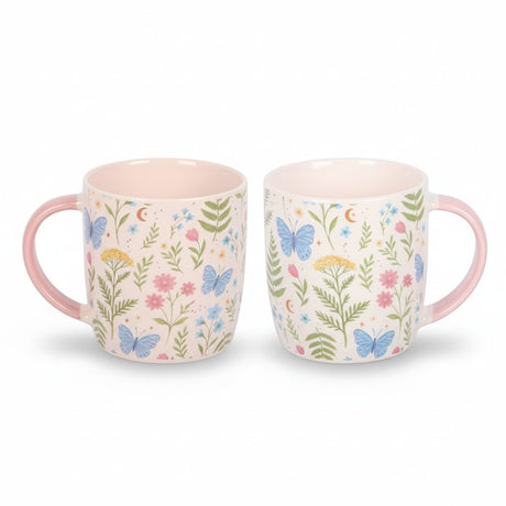 The Fashion Gift Shop: Luna Bloom Floral Print Ceramic Mug by The Fashion Gift Shop ,