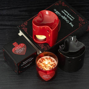 Romantic Gothic Heart Oil Burner & Wax Melter by Spirit of equinox
