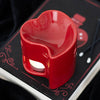 Romantic Gothic Heart Oil Burner & Wax Melter - Red