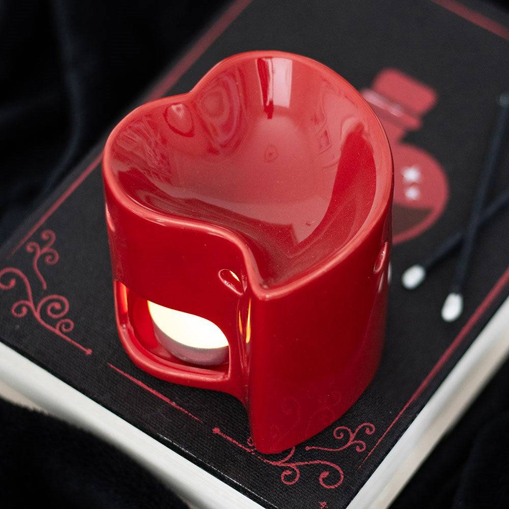 Romantic Gothic Heart Oil Burner & Wax Melter - The Fashion Gift Shop Oil Burner & Wax Melters by Spirit of equinox