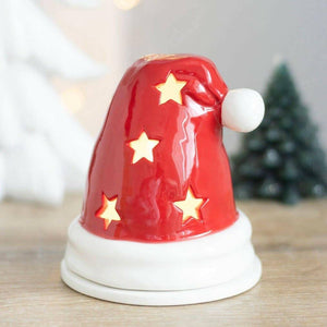 Santa Hat Incense Cone Burner and Tealight Holder - The Fashion Gift Shop Incense Holders by Jones Home & Gifts