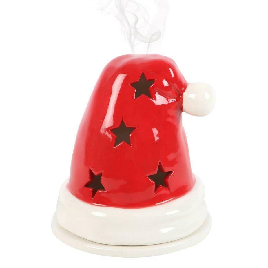 Santa Hat Incense Cone Burner and Tealight Holder  Jones Home & Gifts  The Fashion Gift Shop .