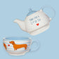 Sausage Dog Tea for One - Tea Pot and Cup Set  Sass & Belle  The Fashion Gift Shop .