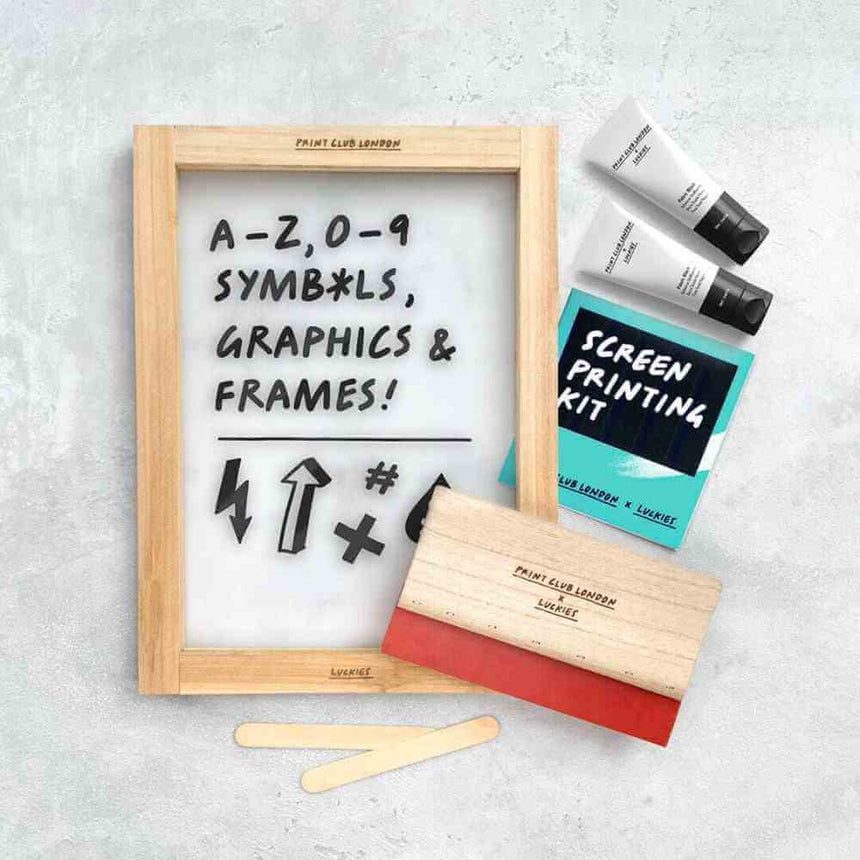 The Fashion Gift Shop: Screen Printing Kit, Print T-Shirts - Tote Bags and More, Print Club UK. by SuckUK, Art and Craft